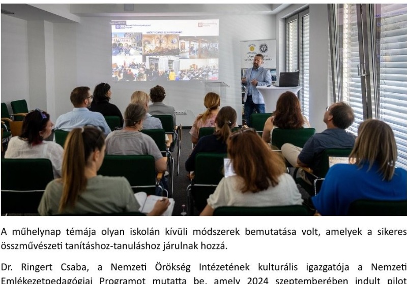 Hálózati műhelynapon az Összetartozás Népfőiskola, Kápolnásnyéken
