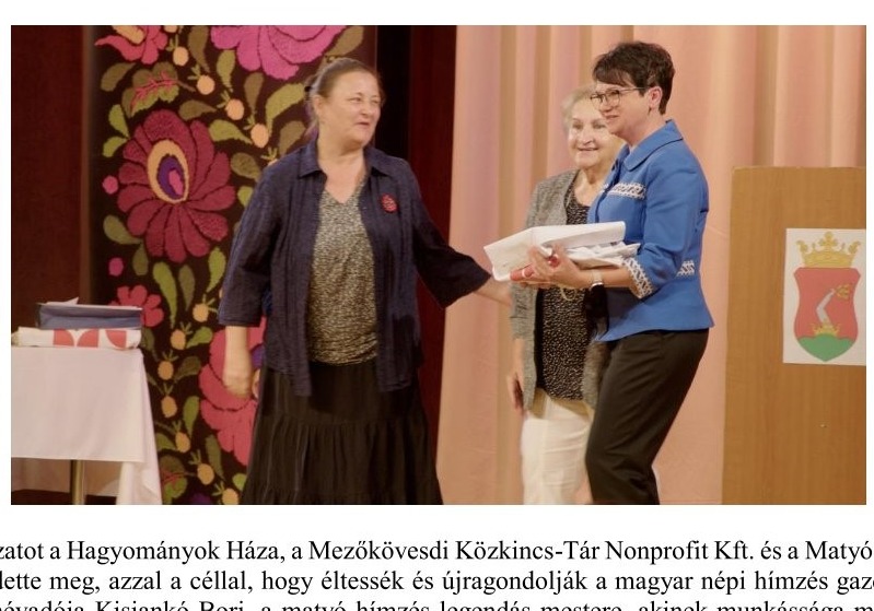 Újabb elismerés a Kárpátaljai Magyar Hímzőműhelynek – díjat nyertek a XXXI. Kisjankó Bori országos hímzőpályázaton