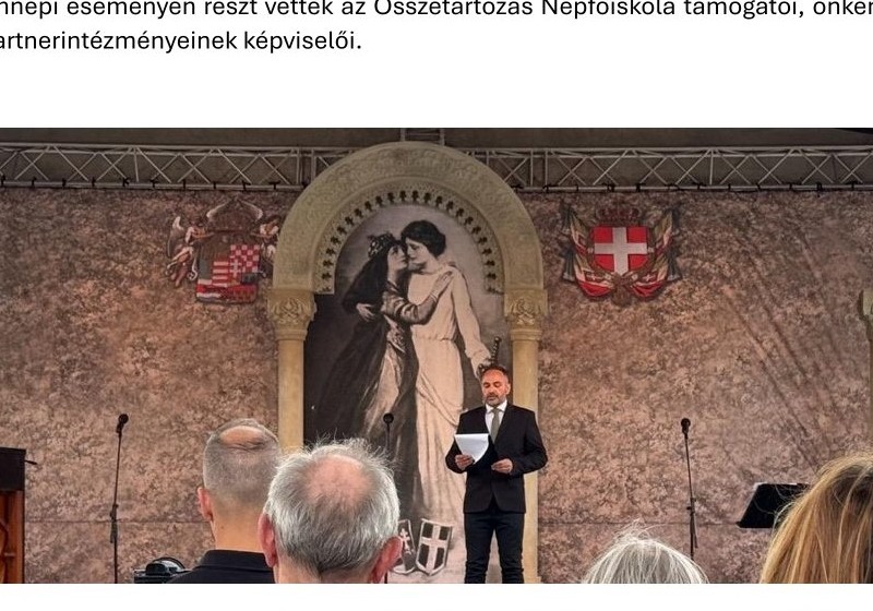 Nemzeti Összetartozás Napi megemlékezés
