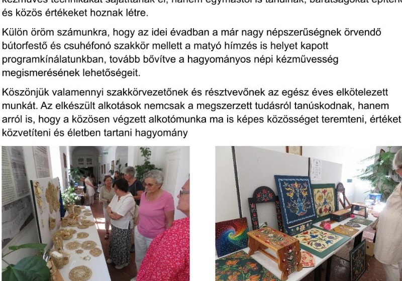 Hagyományőrzés és közösségépítés – lezárult az ASzakkör idei évada