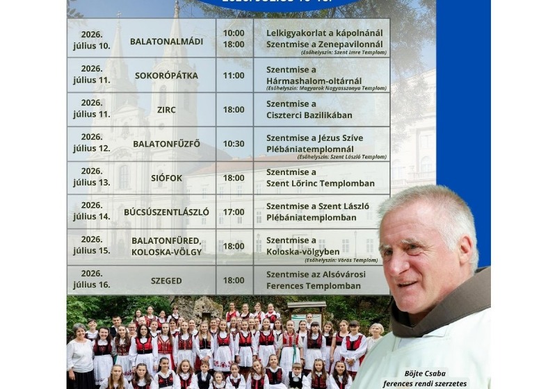 XIII. Balatoni Csillagösvény Missziós Körút