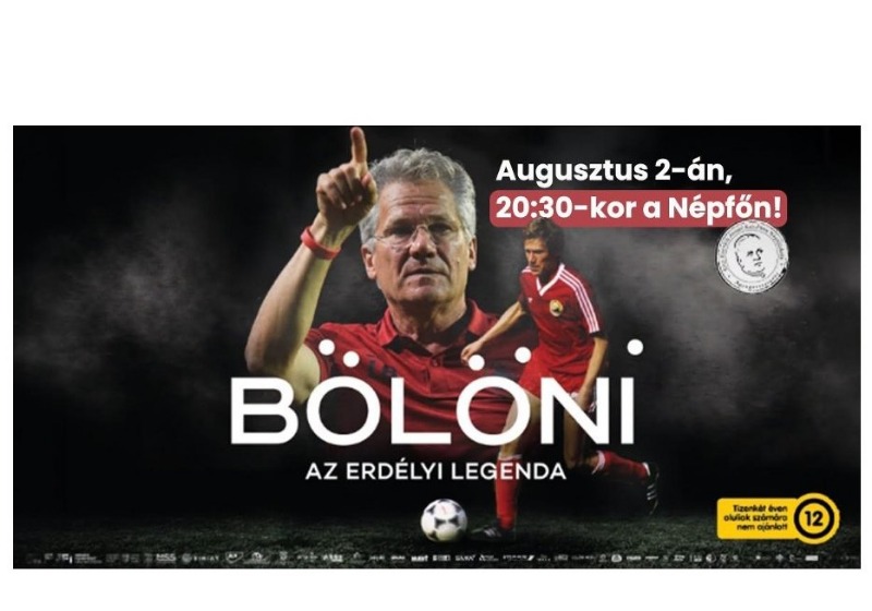 Bölöni - Az erdélyi legenda. A következő Nyáresti Szabadtéri Filmvetítés alkalmával, Bölöni László sportpályafutásához kerülhetünk közelebb.