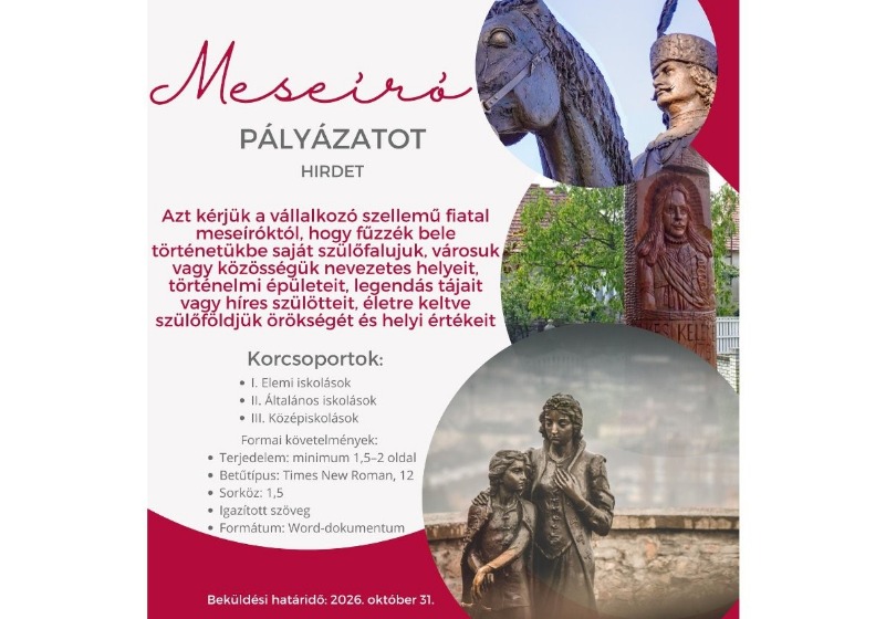 Meseíró Pályázati felhívás