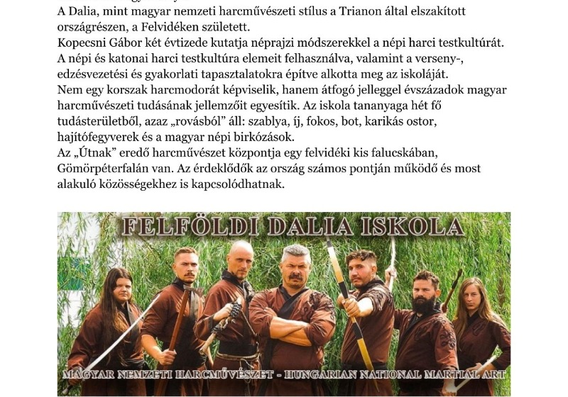 Felvidéki harcművészeti képzés indult a Partiumban
