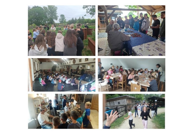 Fertőszéplak iskolásai Kiscsőszön