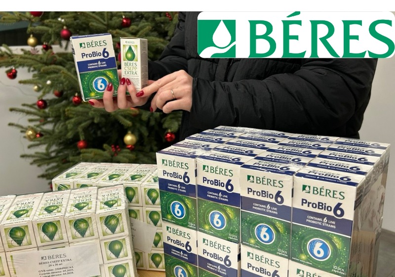 Béres Cseppet és Béres ProBio6 készítményt kaptak  ajándékba kis lovasaink