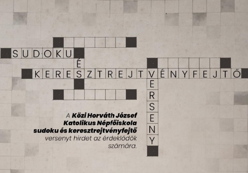 III. Sudoku és keresztrejtvényfejtő verseny