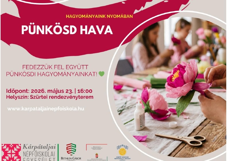 Pünkösdi hagyományőrző délután Szürtén