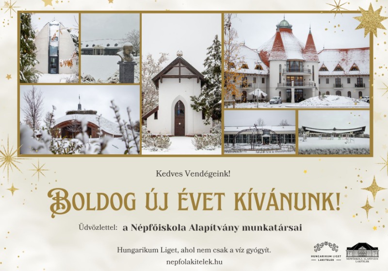 Boldog Új Évet kíván a Népfőiskola Alapítvány!